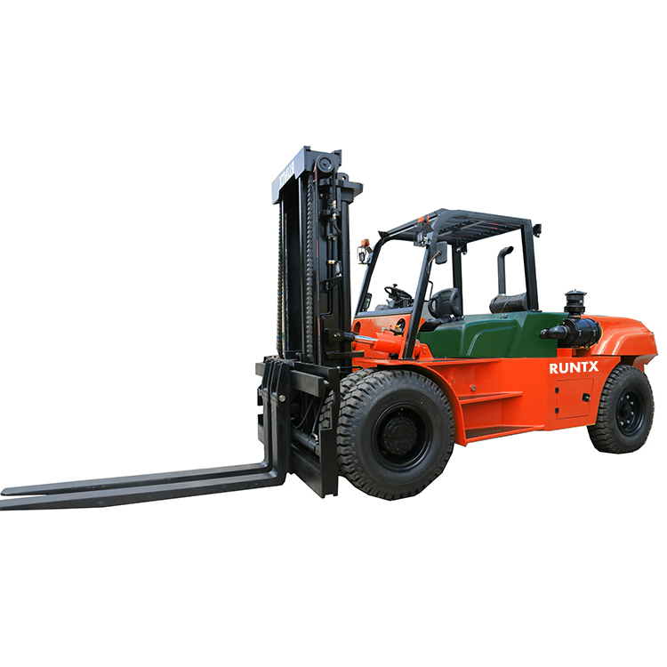 Runtx 15 ton diesel forklift with yellow color