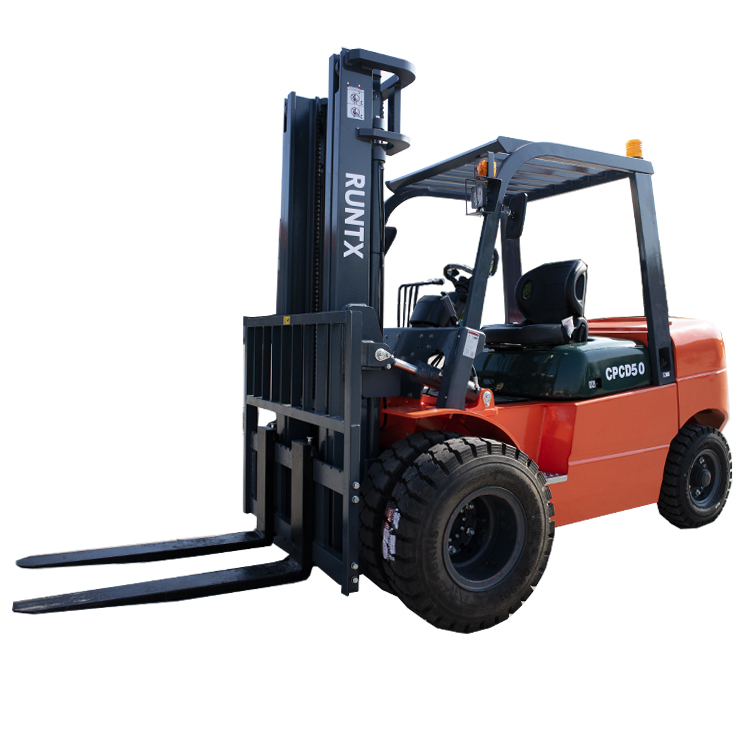 Runtx 5 ton diesel forklift with OEM color