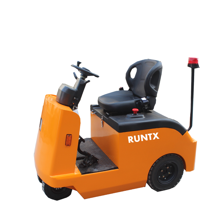 Seated type electric tow tractor