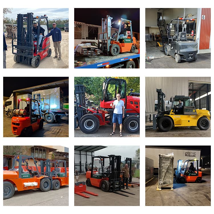 Runtx forklifts receive positive reviews from customers and provide excellent solutions for the logistics industry